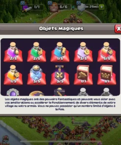 Vendre compte clash of clans