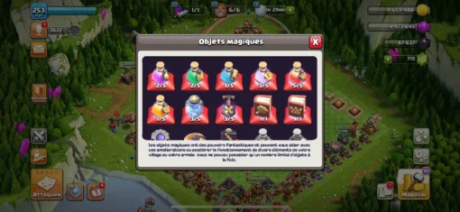 Vendre compte clash of clans