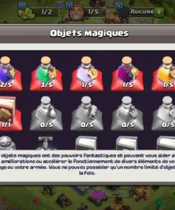 Vendre compte clash of clans