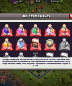 Vendre compte clash of clans