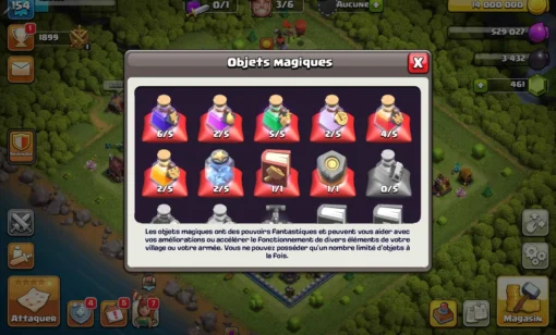 Vendre compte clash of clans