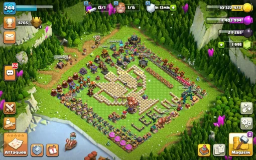 Achat compte clash of clans