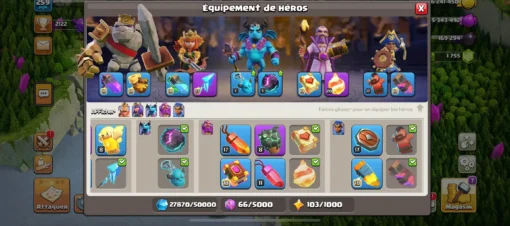 Achat compte clash of clans