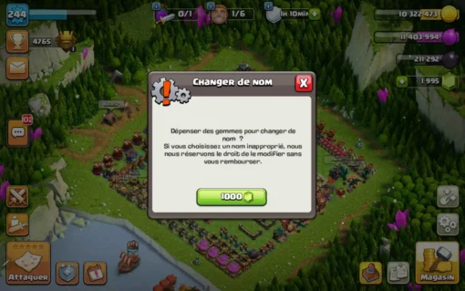 Achat compte clash of clans