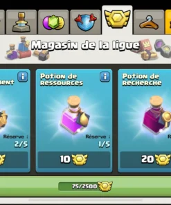 Achat compte clash of clans