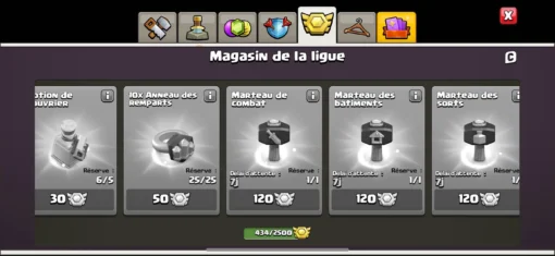 Achat compte clash of clans