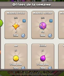 Achat compte clash of clans