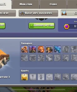 Achat compte clash of clans