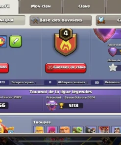 Achat compte clash of clans