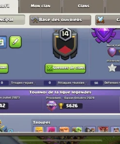 Achat compte clash of clans