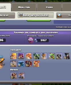 Achat compte clash of clans