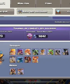 Achat compte clash of clans