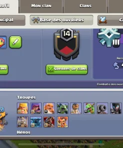 Achat compte clash of clans