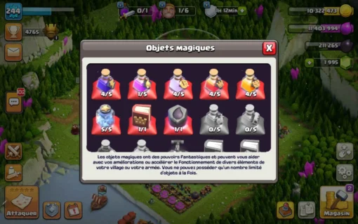 Achat compte clash of clans