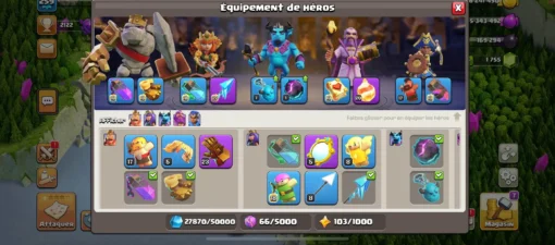 Achat compte clash of clans