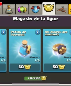 Acheter compte clash of clans