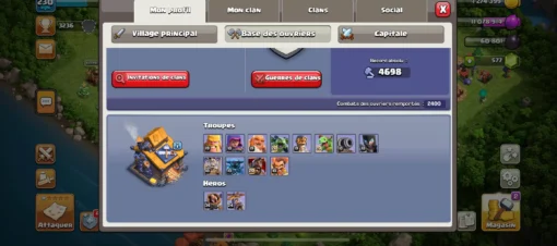 Acheter compte clash of clans