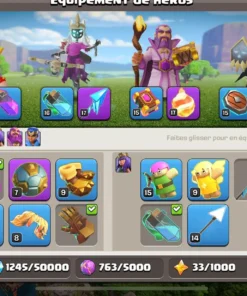 Acheter compte clash of clans