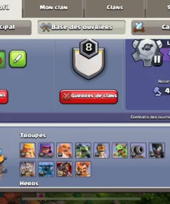 Acheter compte clash of clans