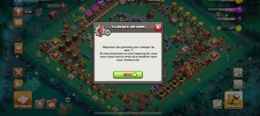 Acheter compte clash of clans