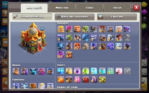 Buy clash of clans account