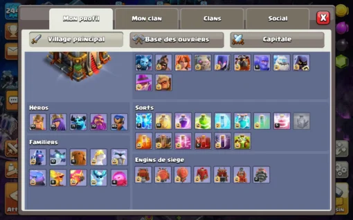 Buy clash of clans account