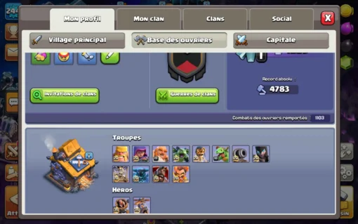 Buy clash of clans account