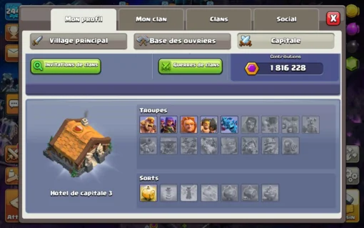 Buy clash of clans account