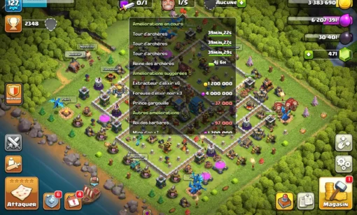 Sell clash of clans account