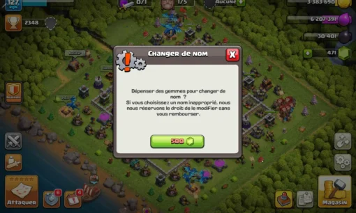 Sell clash of clans account