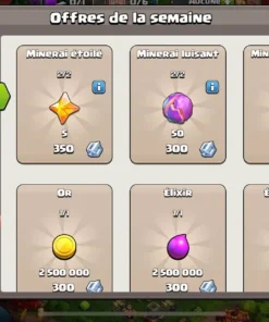 Vendre compte clash of clans