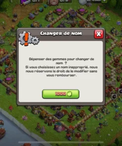 Vendre compte clash of clans