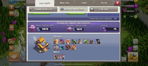 Sell clash of clans account