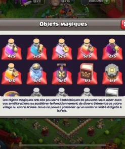 Vendre compte clash of clans