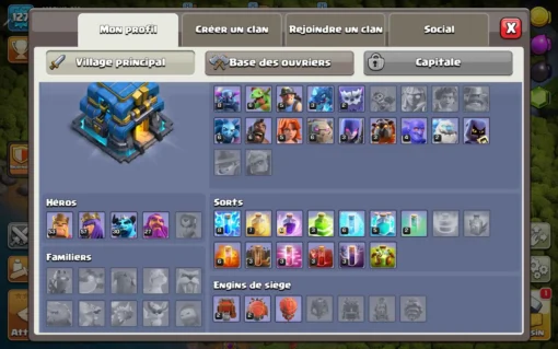 Sell clash of clans account