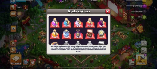 Vendre compte clash of clans