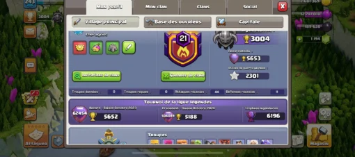 Sell clash of clans account