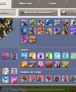 Sell clash of clans account