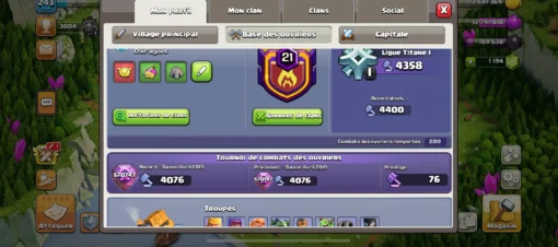 Sell clash of clans account